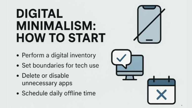 Digital Minimalism: How to Start
