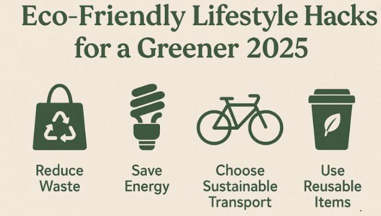 Eco-Friendly Lifestyle Hacks for a Greener 2025