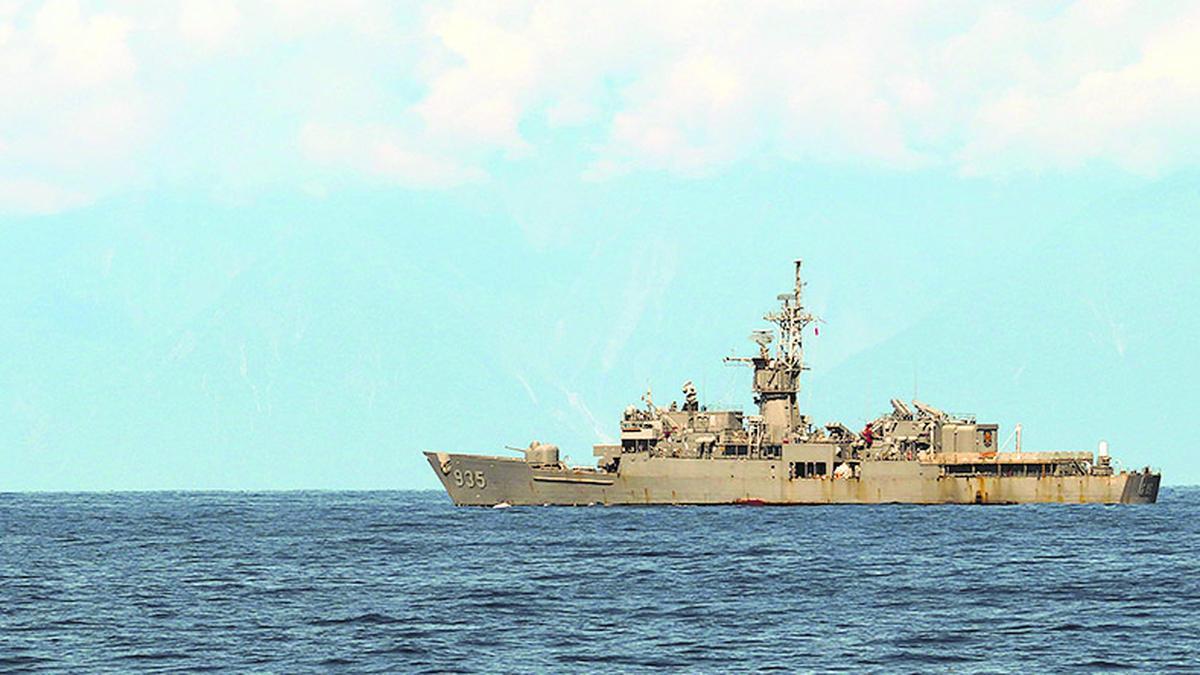 China says German naval ships in Taiwan Strait increase security risks